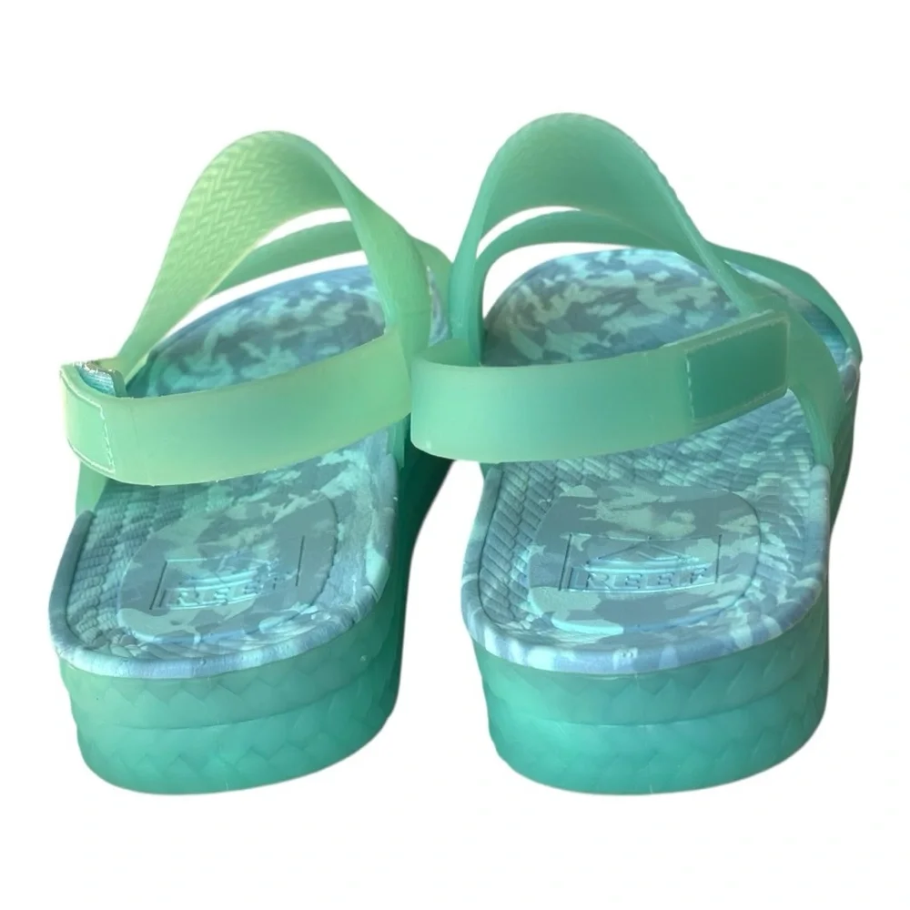 Reef Womens Water Vista Sandal  Marbled Blue | size 10
